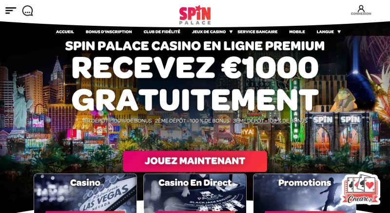 spin palace accueil